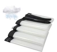 ZHCHL Bache Impermeable Transparente 1mX2m, Bache Impermeable avec Oeillet, Bâche D'auvent Imperméable en Plastique Épaissie Bache Imperméable Jardin Transparente