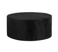 ZHCHL Housse Table De Jardin Ronde 150x110cm, Housse De Meuble De Jardin Impermeable Iimperméable Tissu Oxford Housse De Protection, pour Extérieur, Terrasse