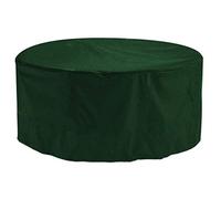 ZHCHL Housse Table De Jardin Ronde 158x70cm, Gris Housse De Protection Iimperméable Tissu Oxford Housse De Meuble Housse, pour Meuble Extérieur Jardin