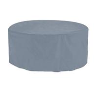 ZHCHL Housse Table De Jardin Ronde 160x110cm, Gris Housse De Protection Iimperméable Tissu Oxford Housse De Meuble Housse, pour Meuble Extérieur Jardin