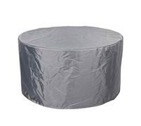 ZHCHL Housse Table De Jardin Ronde 185x110cm, Housse Protection Salon De Jardin Imperméable Tissu Oxford Multifonction, pour Meuble Extérieur Jardin