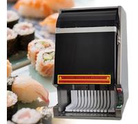 ZHDANB Electric Sushi Roll Slicer Complete a Cut in 5S 8/10/12 Pieces Stainless Steel Body Multifunctional Sushi Roll Slicer for Commercial Restaurants Kitchens Snack Bars 8tablets