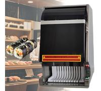 ZHDANB Electric Sushi Roll Slicer Multifunctional Sushi Roll Slicer Stainless Steel Body Complete a Cut in 5S 8/10/12 Pieces for Commercial Restaurants Kitchens Snack Bars 8tablets
