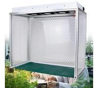 ZHDANB hotte à Flux laminaire, hotte à Flux laminaire Vertical, avec 3 Ventilateurs, Filtre Hepa, 26x12x20 Pouces, Hotte à Flux laminaire silencieuse, Fonctionnement Silencieux 220V