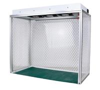 ZHDANB hotte à Flux laminaire, hotte à Flux laminaire Vertical, avec 3 Ventilateurs, Filtre Hepa, 26x12x20 Pouces, Hotte à Flux laminaire silencieuse, Fonctionnement Silencieux 110V