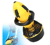 ZHDANB Scooter sous Marin 5.2 km/h Profondeur 20 m Autonomie 50 Min Moteur DC 500w Scooter plongée apnée pour Sports Nautiques plongée sous-Marine et Natation Yellow