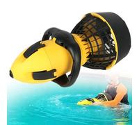 ZHDANB Scooter sous Marin Autonomie 50 Min Moteur DC 500w 5.2 km/h Profondeur 20 m Scooter plongée apnée pour Sports Nautiques plongée sous-Marine et Natation Yellow