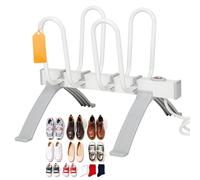 ZHDANB sèche-Bottes,sèche-Chaussures désodorisant,Support Déshumidifiant Anti-Odeurs,Silencieux, 2/4 Paires de Chaussures,sèche-Bottes Chauffant,pour Chaussures 2PairsOfShoes