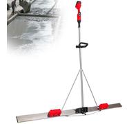 ZHDANB vibrateur à béton Portable,9 Vitesses de Vibration,6000 RPM,Règle à béton motorisée,Longue autonomie 20000 mAh,nivellement Sol Garage,lissage Dalle terrasse,pour Chantier 1.5M-1battery1charger