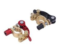 Zhdbchyuu 1 Set /2pcs Battery Terminal Clip Connector Disconnect Car Battery Terminal Connector, Positive and Negative Pole Clip