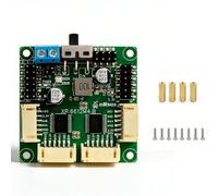 Zhdbchyuu 1 Set TB6612 4/2 Way Encoder Motor Driver Module High Performance DC Stepper Motor Control Board, Wide Voltage 6-15V 4