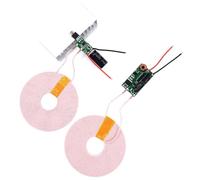 Zhdbchyuu 100W 4A DC 24V Remote Wireless Power Supply Module Wireless Charging Charger Coil Induction Transmitter Receiver