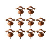 Zhdbchyuu 10pcs Bell Hanger Bell-Shaped Mounting Bracket Wall Mounts and Racks for Business Projectors and Cameras for 1'' Pipe