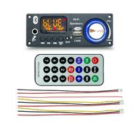 Zhdbchyuu 160W Amplifier Bluetooth 5.1 MP3 Decoder Board 2x80W Audio Player 12V DIY MP3 Player Car FM Radio Module TF USB Mic