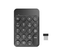 Zhdbchyuu 2.4G Wireless BT Numeric Keyboard 19 Keys Mini Digital Number Pad Keypad Accounting Bank Keypad for PC Laptop Notebook