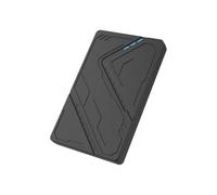 Zhdbchyuu 2.5-inch External Hard Drive Enclosure USB 3.1 RGB Color Lights Computer Expansion Box for Solid State Hard Drives
