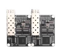 Zhdbchyuu 2 Analog Video with 2 TTL Data Over Fiber Optic Converters LC Optical Transceiver Module TX 1310 RX 1550nm TTL Up 4