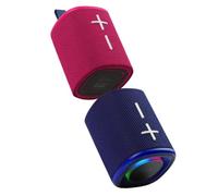 Zhdbchyuu 2-in-1 Magnetic Split Bluetooth Speaker 20W Outdoor Waterproof Dual Splittable True Wireless Stereo Portable Subwoofer
