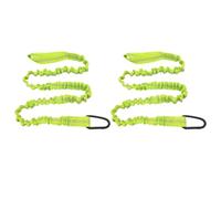 Zhdbchyuu 2-Pack Kayak Paddle Leash 3-5 FT Coiled Lanyard with Carabiner Safety Strap for Canoe Kayak Fishing Rod & Paddle B
