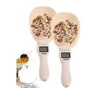 Zhdbchyuu 2026 New Electronic Measuring Spoon with Conversion,Digital Measuring Spoon Scale,for Pet Dog Cat Food (2PCS)