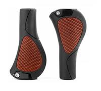 Zhdbchyuu 22MM Vintage Grips Rubber Handlebar Grip for Mountain Bike Retro Ergonomic Front Bicycle Hand Grips Black-Brown