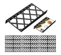Zhdbchyuu 24 Pcs Trading Card Risers for Display Case Acrylic Display Risers for Sport Card Board Game