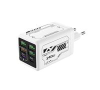 Zhdbchyuu 240W 6 Ports USB Charger PD Fast Charging Charger Wall Adapter for Smartphone Quick Charge 3.0 Travel Charger-EU Plug A