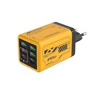 Zhdbchyuu 240W 6 Ports USB Charger PD Fast Charging Charger Wall Adapter for Smartphone Quick Charge 3.0 Travel Charger-EU Plug B