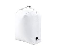Zhdbchyuu 24L Hand Roll Compression Storage Bag Travel Luggage Cubes Reusable Clothes Organizer Sealed Packing Bag White