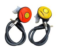 Zhdbchyuu 2pack Scuba Diving Regulator Diving Respirator for Various Underwater Activities, Comfortable Mouthpiece