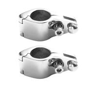 Zhdbchyuu 2Pcs 22mm Boat Marine Hinged Upper Jaw Slide Hardware Fittings Stainless Steel Sliding Jaw Hinge Boat Jaw Hinged
