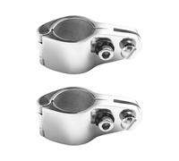 Zhdbchyuu 2Pcs 25mm Boat Marine Hinged Upper Jaw Slide Hardware Fittings Stainless Steel Sliding Jaw Hinge Boat Jaw Hinged