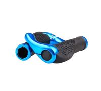 Zhdbchyuu 2PCS The Comfiest Ergonomic Bicycle Handlebar Rubber Grips Anti Slip Contoured Design Aluminum Alloy Inner Ring Clamps E