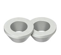 Zhdbchyuu 2pcs Universal Wheel Centering Cone Tool, Tire Changing Alignment Cone for Vehicle Tire Mounting and Dismounting