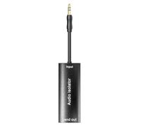 Zhdbchyuu 3.5mm Audio Common Ground Isolator Anti Interference and Noise Canceller Noise Filter for Car Audio System Home Stereo