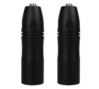Zhdbchyuu 3.5mm TRS Female Socket to Male XLR Balanced Adapter Audio Adapter Phantom Power is Converted to 3-5V Plug-in Power