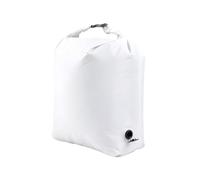 Zhdbchyuu 38L Hand Roll Compression Storage Bag Travel Luggage Cubes Reusable Clothes Organizer Sealed Packing Bag White