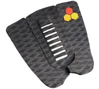 Zhdbchyuu 3Pcs EVA Surfboard Deck Traction Pads Surfboard Traction Pad, Surfboard Tail Pad, for Skimboards, Surf Boards,Fish Board