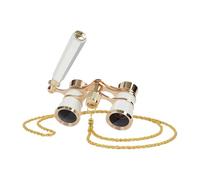 Zhdbchyuu 3X25 Theater Glasses Binoculars Compact with Adjustable Handle & Chain Opera Glasses for Women Adults in Musical Concert