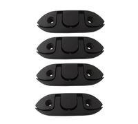 Zhdbchyuu 4 Pack Boat Folding Cleat,Flip Up Dock Cleats Marine Fold Cleats with Back Plate and Fasteners