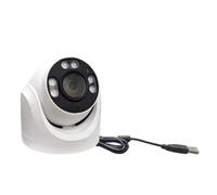 Zhdbchyuu 480P USB CCTV Camera Video Recorder 3.6mm Lens Camera Dvr Local Saving by TF Card, 10Minutes / Records A EU Plug