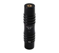 Zhdbchyuu 48V 3Pin XLR to 3.5MM Condenser Microphone Amplifier Condenser Mic Phantom Power Adapter 3Pin XLR to MIC Adapter