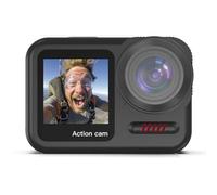 Zhdbchyuu 4K 60FPS Waterproof Action Camera, Bare ABS 66FT Underwater Camera, 2" Touch Screen Sports,for Diving Cycling Outdoor