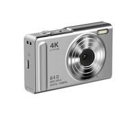 Zhdbchyuu 4K Digital Camera LED Flash 64MP HD Pixel Retro Ccd Portable Card Entry-Level Camera Auto Focus D
