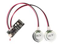 Zhdbchyuu 4Ohm 5W DIY Speaker Bone Conduction Hidden Sound System Horn Resonance with Bluetooth Amplifier Board 2xspeaker