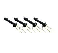 Zhdbchyuu 4pcs Magnetic Fishing Line Threader-Portable,Quick Line-Threading and Hook-Attaching Tool, an Accessory for Wild Fishing