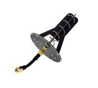 Zhdbchyuu 5.8GHz 12.8dbi High Gain Helical Directional Antenna, RHCP SMA-M for FPV Drone Video Transmission