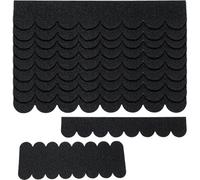 Zhdbchyuu 53-Pack Roofing Felt for Bird Houses, Self-Adhesive Waterproof Shingles, Ideal for Small Building Roofs