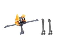 Zhdbchyuu 533 Lite 190mm 5 inch Carbon Fiber X-Type Split Frame Kit with 5mm Arms for FPV RC Quadcopter Racing Drone