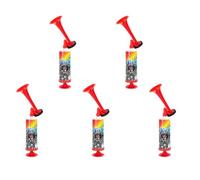 Zhdbchyuu 5PCS Handheld Air Horn Portable Air Pump Horn Party Accessories Security Emergency Air Horns for Football Sport Event